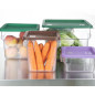 Grand couvercle carré pour boîte de conservation Hygiplas violet 