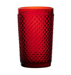 Verres hauts Dante Utopia rouges 39cl (lot de 6)