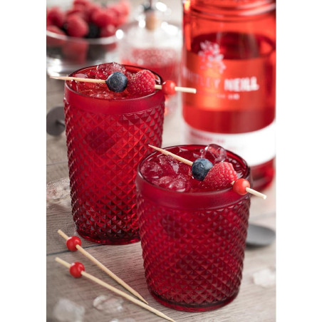Verres hauts Dante Utopia rouges 39cl (lot de 6)
