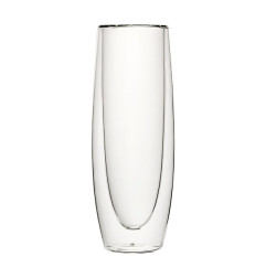 Verres à champagne sans pied double paroi Utopia 16cl (lot de 6)