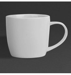 Mugs bas Olympia Whiteware 220ml (lot de 12)