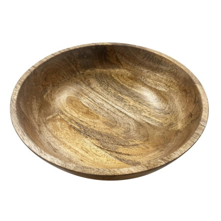 Bol à pied en bois de manguier Olympia 280 mm