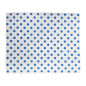 Papier d'emballage burger Fiesta Compostable points bleus 250x300mm (lot de 200)