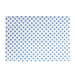 Papier d'emballage burger Fiesta Compostable points bleus 250x350 (lot de 200)