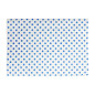 Papier d'emballage burger Fiesta Compostable points bleus 250x350 (lot de 200)