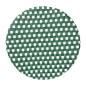 Tabourets de bar Parisian Style PE Rattan Bolero bois foncé verts (Lot de 2)