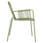 Fauteuils design corde Bolero Melbourne vert clair (lot de 4)