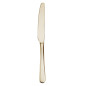 Couteaux de table Olympia Buckingham Champagne dorés (lot de 12)