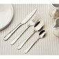 Couteaux de table Olympia Buckingham Champagne dorés (lot de 12)