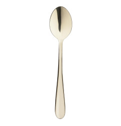 Cuillères à thé Olympia Buckingham Champagne dorées (lot de 12)