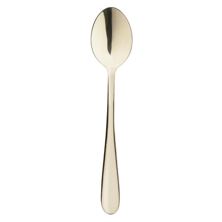 Cuillères à thé Olympia Buckingham Champagne dorées (lot de 12)
