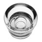 Photophores en verre classiques pour bougie chauffe-plat Olympia 60x45mm (lot de 6)