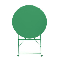 Table ronde de terrasse Bolero Perth verte 600mm