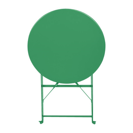 Table ronde de terrasse Bolero Perth verte 600mm