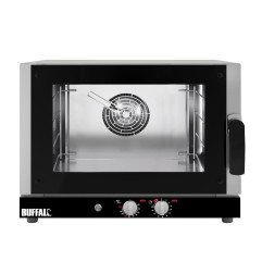 Four à convection  avec humidificateur Buffalo 4x GN 1/1 triphasé