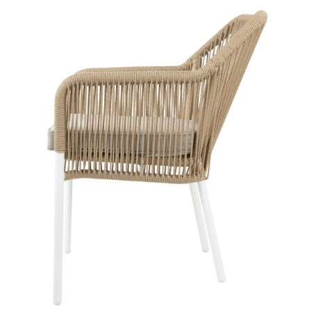 Fauteuils d'extérieur en rotin PE tressé Bolero Bay miel (lot de 2)