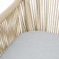 Fauteuils d'extérieur en rotin PE tressé Bolero Bay miel (lot de 2)