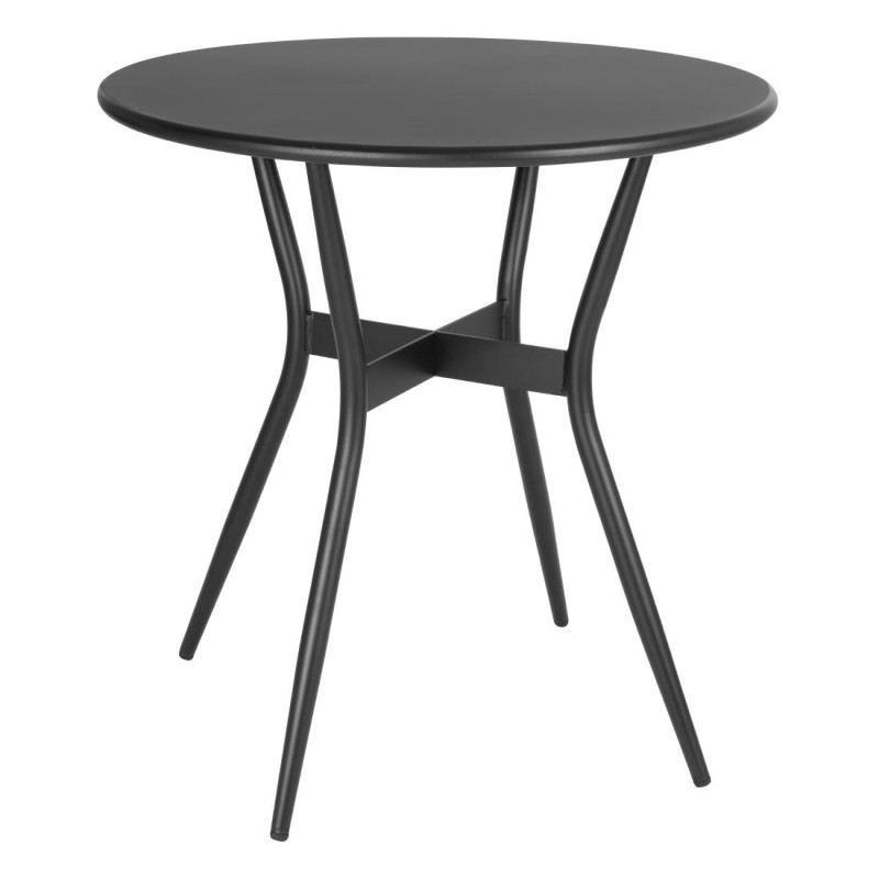 Table d'extérieur Bolero Santiago noire 690mm