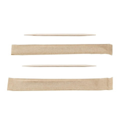 Cure-dents en bois FSC® Sier Disposables 65mm (lot de 1000)
