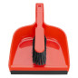 Ensemble pelle et balayette Jantex rouge