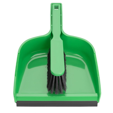 Ensemble pelle et balayette Jantex vert