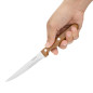 Couteaux à steak Olympia avec manches en PP imitation bois (lot de 12)