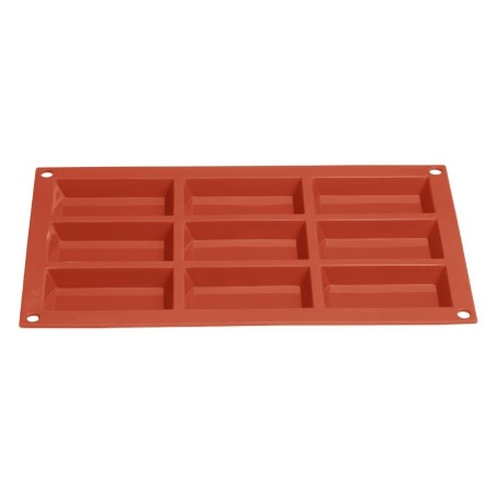 Plaque de 9 moules à gâteau en silicone Vogue