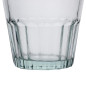 Verres à whisky cannelés en verre recyclé Olympia 250ml (lot de 6)