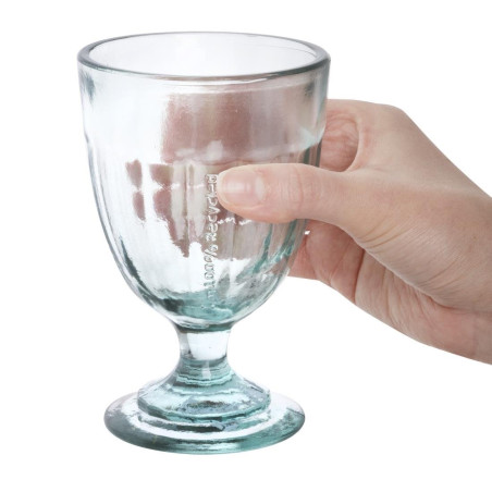 Coupes à dessert en verre recyclé Olympia 250ml (lot de 6)