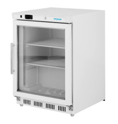 Vitrine réfrigérée négative de comptoir Polar Série C blanche 129L