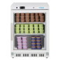 Vitrine réfrigérée négative de comptoir Polar Série C blanche 129L