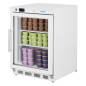 Vitrine réfrigérée négative de comptoir Polar Série C blanche 129L