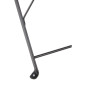 Ensemble table et 2 chaises pliantes d'extérieur en acier noir Bolero 
