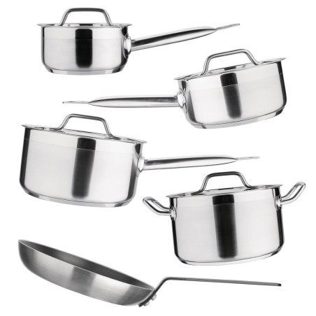 Batterie de cuisine 5 pièces Nisbets Essentials Cook Like A Pro