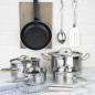 Batterie de cuisine 5 pièces Nisbets Essentials Cook Like A Pro