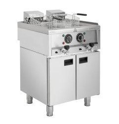 Friteuse électrique double cuve Buffalo Série 600 2x 8L