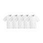 Vestes de cuisine manches courtes Whites Boston blanches L (lot de 5)