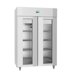 Vitrine réfrigérée négative double porte économe en énergie Polar Série U
