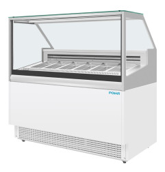 Vitrine à glace Polar Série U 149L 6 bacs
