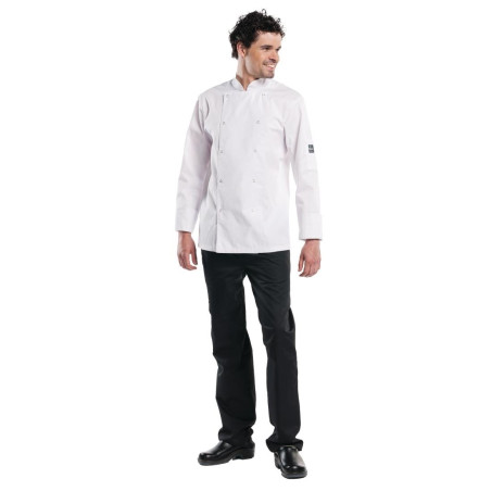 Pantalon de cuisine ample mixte Chaud Devant Baggy noir XL