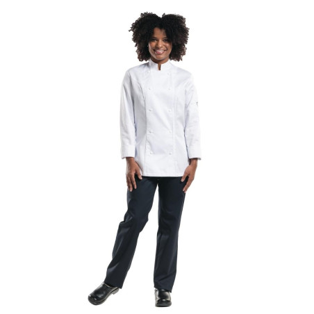 Pantalon de cuisine stretch femme Chaud Devant Skinny noir S