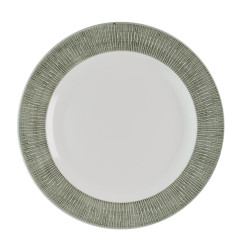Assiettes classiques Churchill Bamboo Ceramic Spinwash Alpine 305mm (Lot de 12)