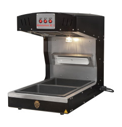 Station de maintien au chaud avec bac GN 1/1 Hotstation 1 XL Grillomax 3D 1600W