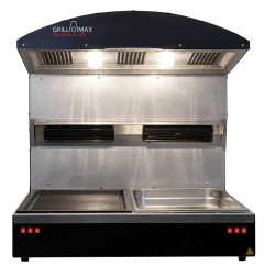 Station de maintien au chaud avec 2 bacs GN 1/1 Hotstation 2 XL Grillomax 3D 2850W