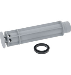 TUBE DE VIDANGE TROP-PLEIN AVEC JOINT KRUPPS 104460 (ø30x180mm)