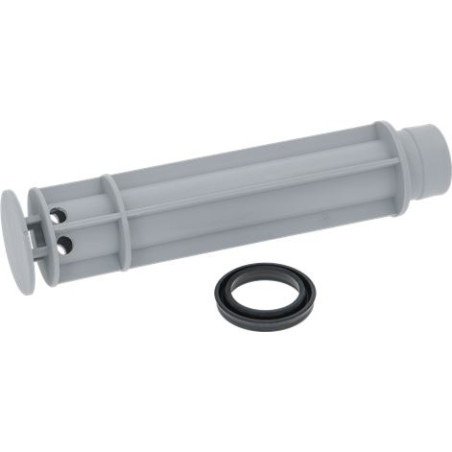 TUBE DE VIDANGE TROP-PLEIN AVEC JOINT KRUPPS 104460 (ø30x180mm)