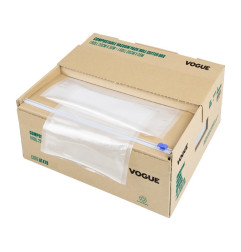 Rouleaux biodégradables emballage sous vide Vogue avec boîte de découpe Vogue 2 x 30 m