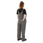 Salopette à plastron et bretelles en toile de coton Southside kaki L