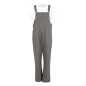 Salopette à plastron et bretelles en toile de coton Southside kaki XL
