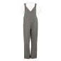 Salopette à plastron et bretelles en toile de coton Southside kaki XL